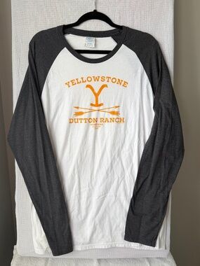 Yellowstone Jersey Style XL Brand Men’s T-Shirt Officially Licensed Tee M TV